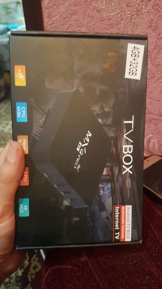 Tv box 1/8 Smart TV 4/32 Смарт приставка smart box