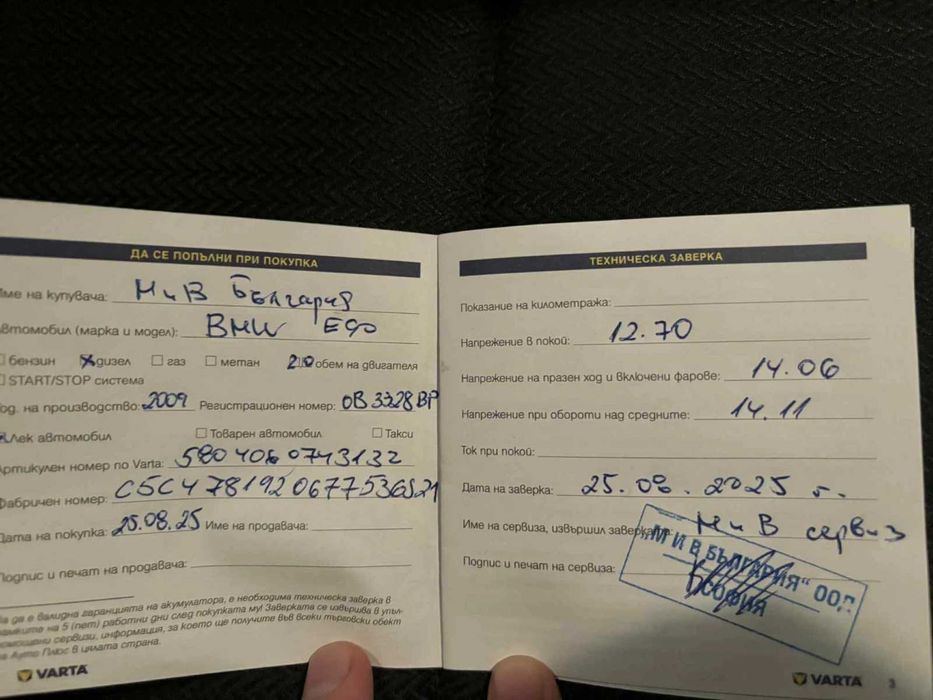 BMW 320d E90 | 2009 г. | 177 к. с. | Автоматик | Реални километри