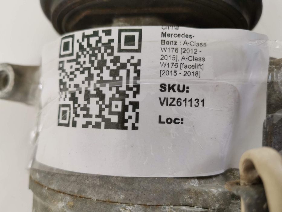 Компресор за климатик Mercedes-Benz А-Клас / Mercedes-Benz A-Class W17