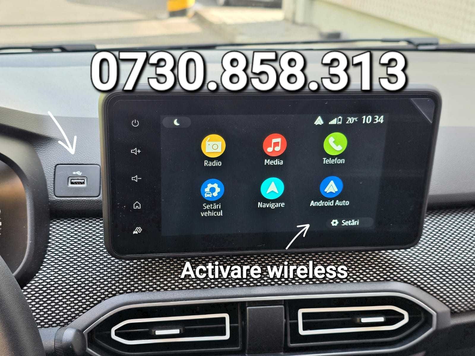 WI-FI Dacia Logan Sandero wireless CARPLAY - Android