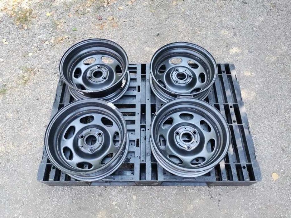 4бр. Оригинални железни джанти 15цола 3x112.5 за Smart