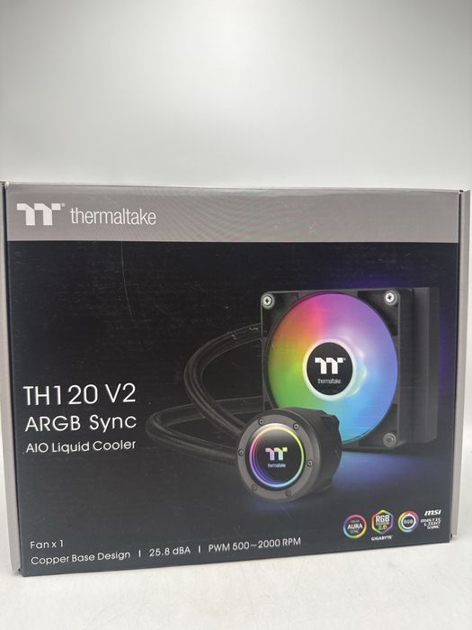 Racitor lichid, Thermaltake, TH120 V2 ARGB Sync, 12 cm Sigilat G