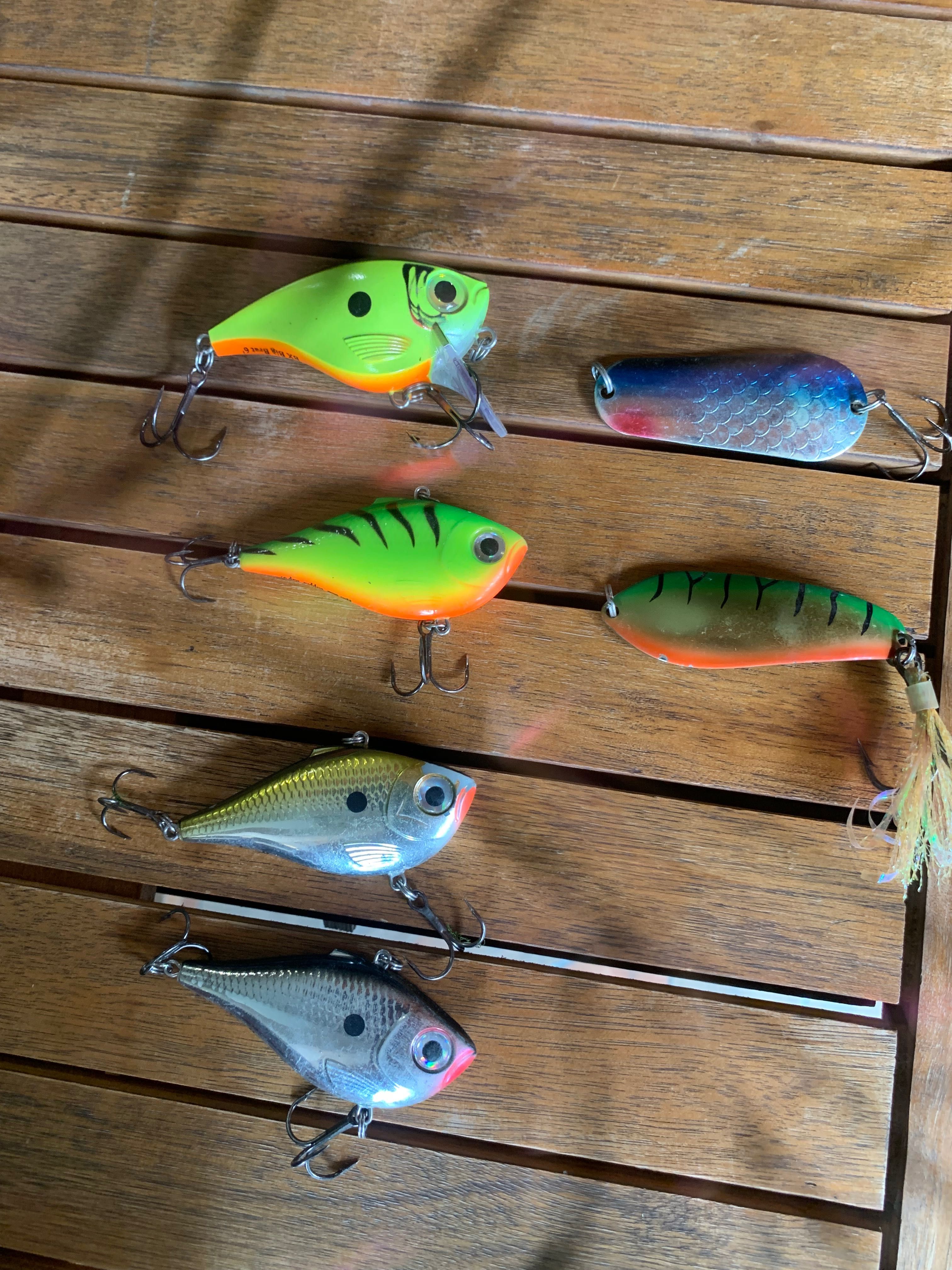 Воблери Rapala + блесни
