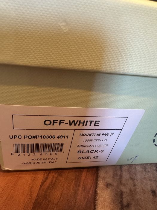 Off-White 3.0 Off Court High Top Sneakers Black