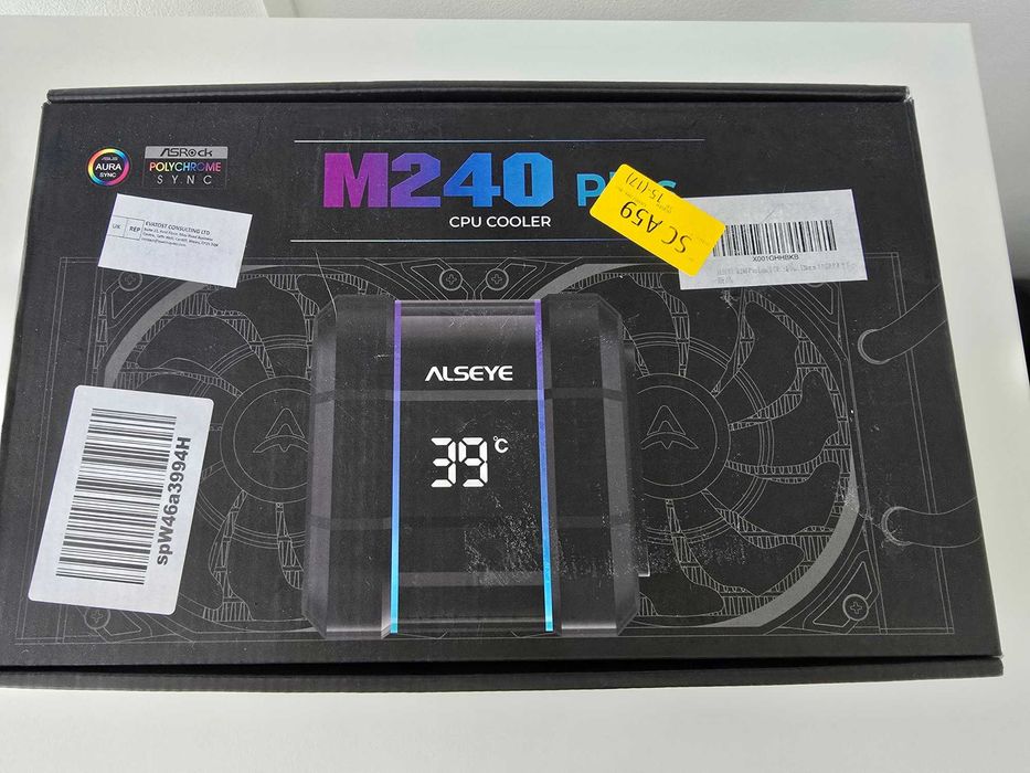 Cooler cu lichid pt procesor AIO Alseye Max Series M 240 Plus A