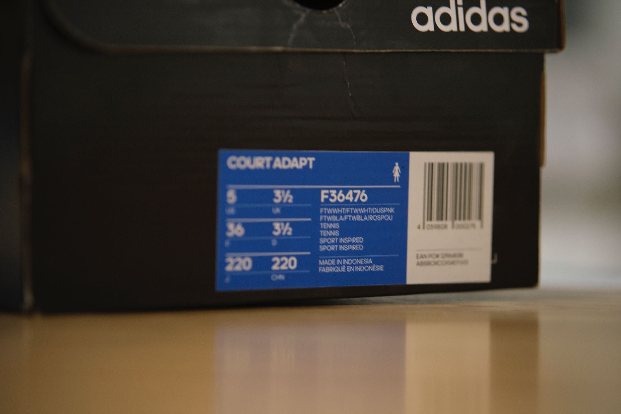 Adidas Court Adapt F36476 / EU 36 /36 2/3 / 39 1/3 / 40 2/3