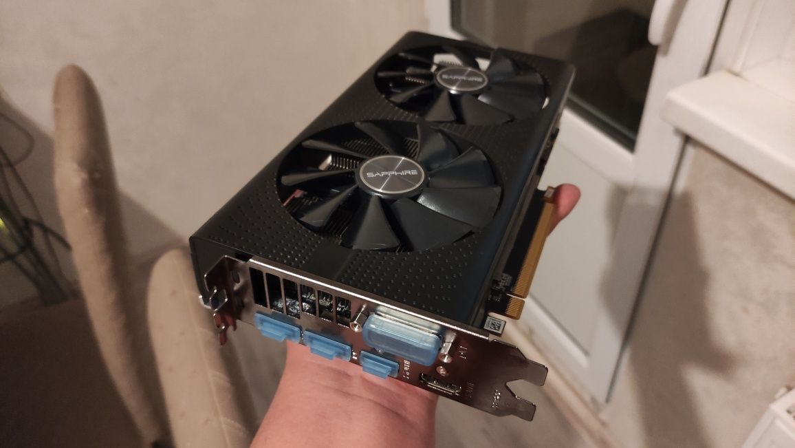 Видеокарта Rx580 8gb Sapphire Nitro+