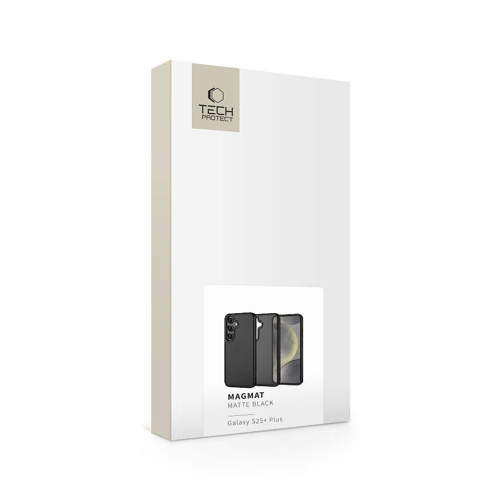 Кейс tech protect magmat за samsung galaxy s25 plus matte black