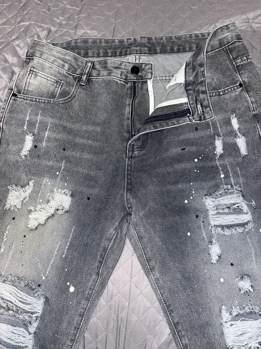 Сиви Мъжки дънки