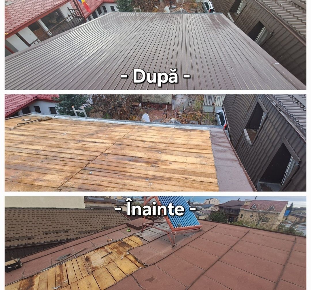 Reparații Acoperișuri & Montaj & Terase & Vopsire