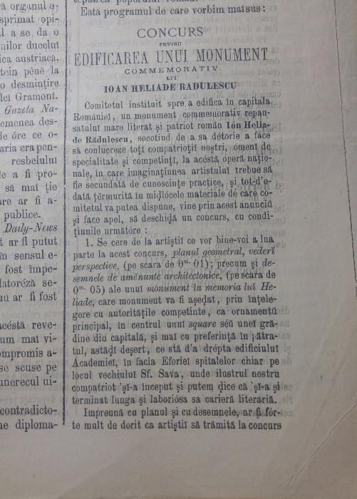 ziarul pressa 24 decembrie 1872-art. heliade radulescu si bucuresci