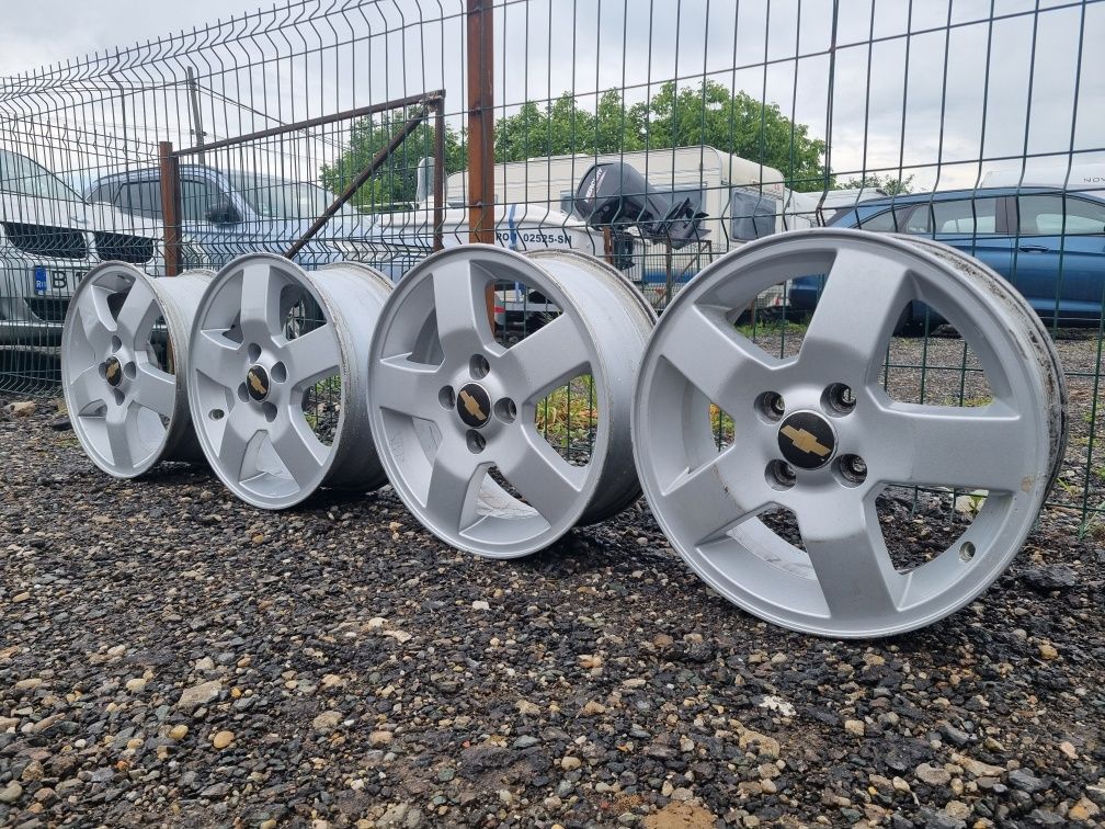 Jante R15 Aliaj 4x100 6J ET 45 originale Chevrolet Aveo