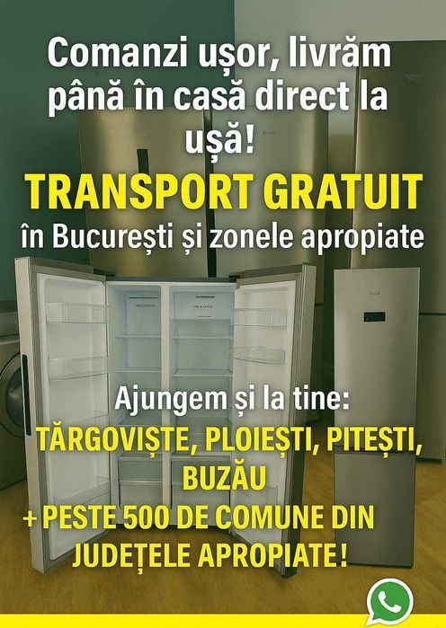 Mașini de spălat rufe – Garanție + Transport Gratuit!