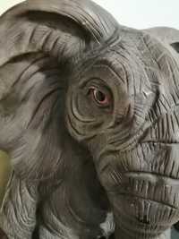 Statuetă Elefant Toscano, poli Rășină dimensiune mare.