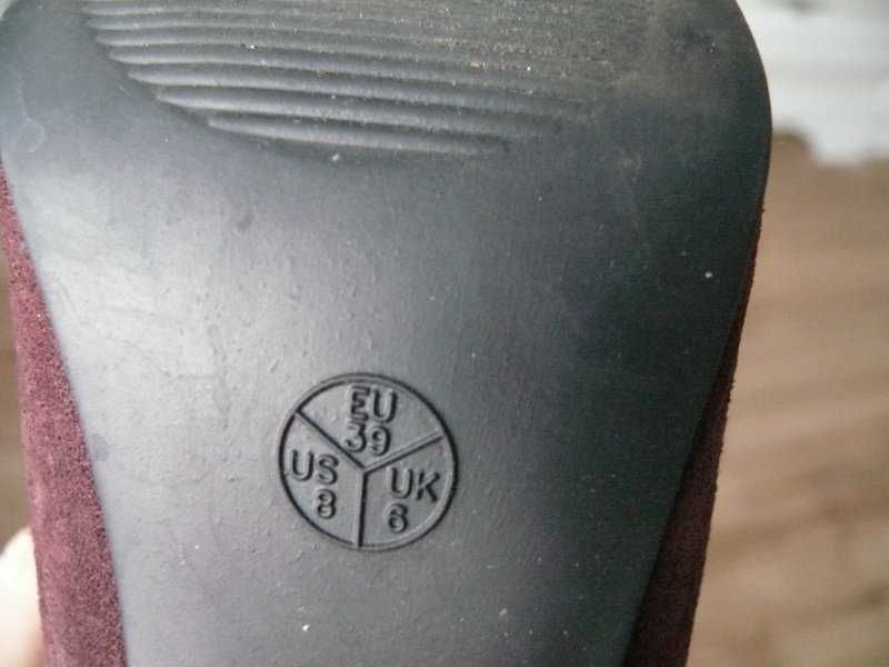 Botine din piele intoarsa, nr. 38