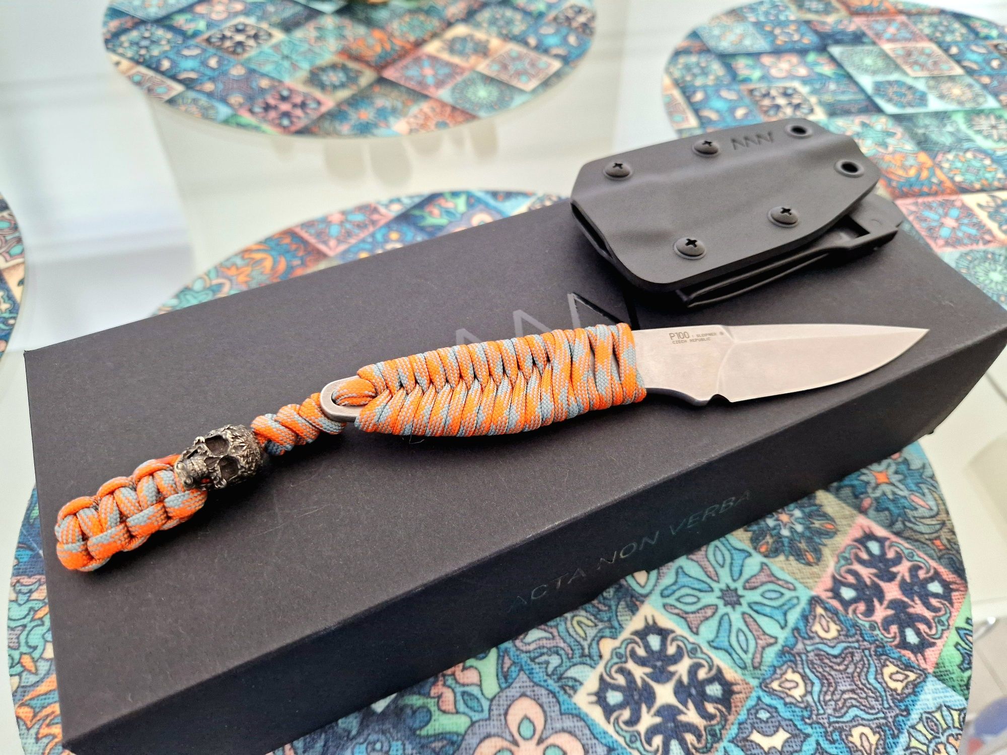 Cutit survival ANV P100, otel Sleipner, Cehia, nou