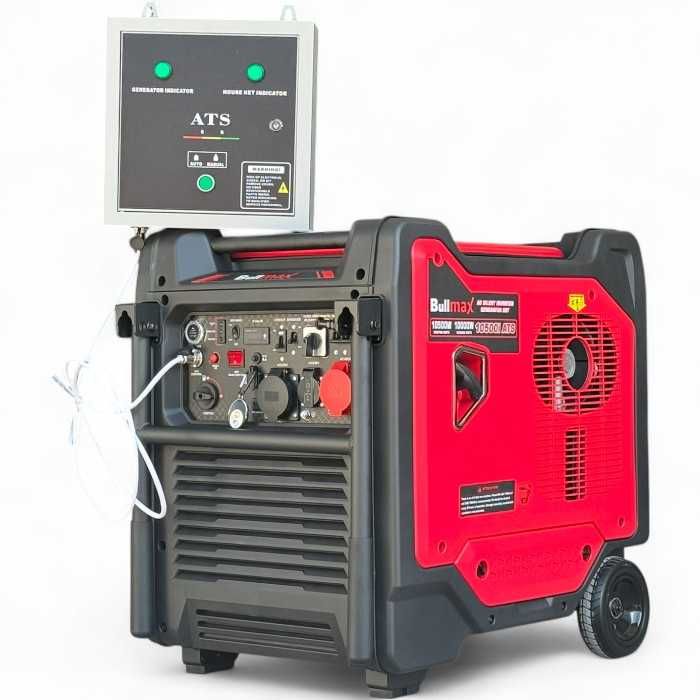 10.5KW инверторен генератор за ток монофазен, трифазен ел старт