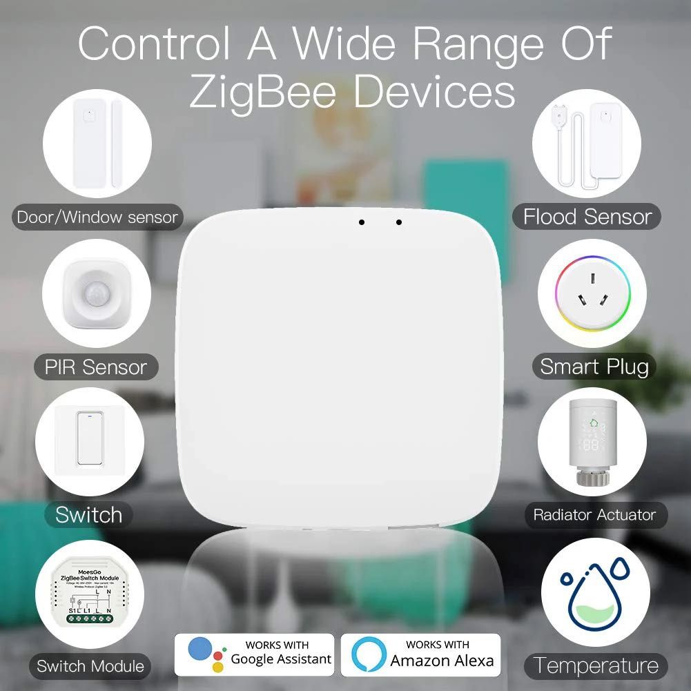 MOES смарт хъб/ hub/  Bluethooth, ZigBee