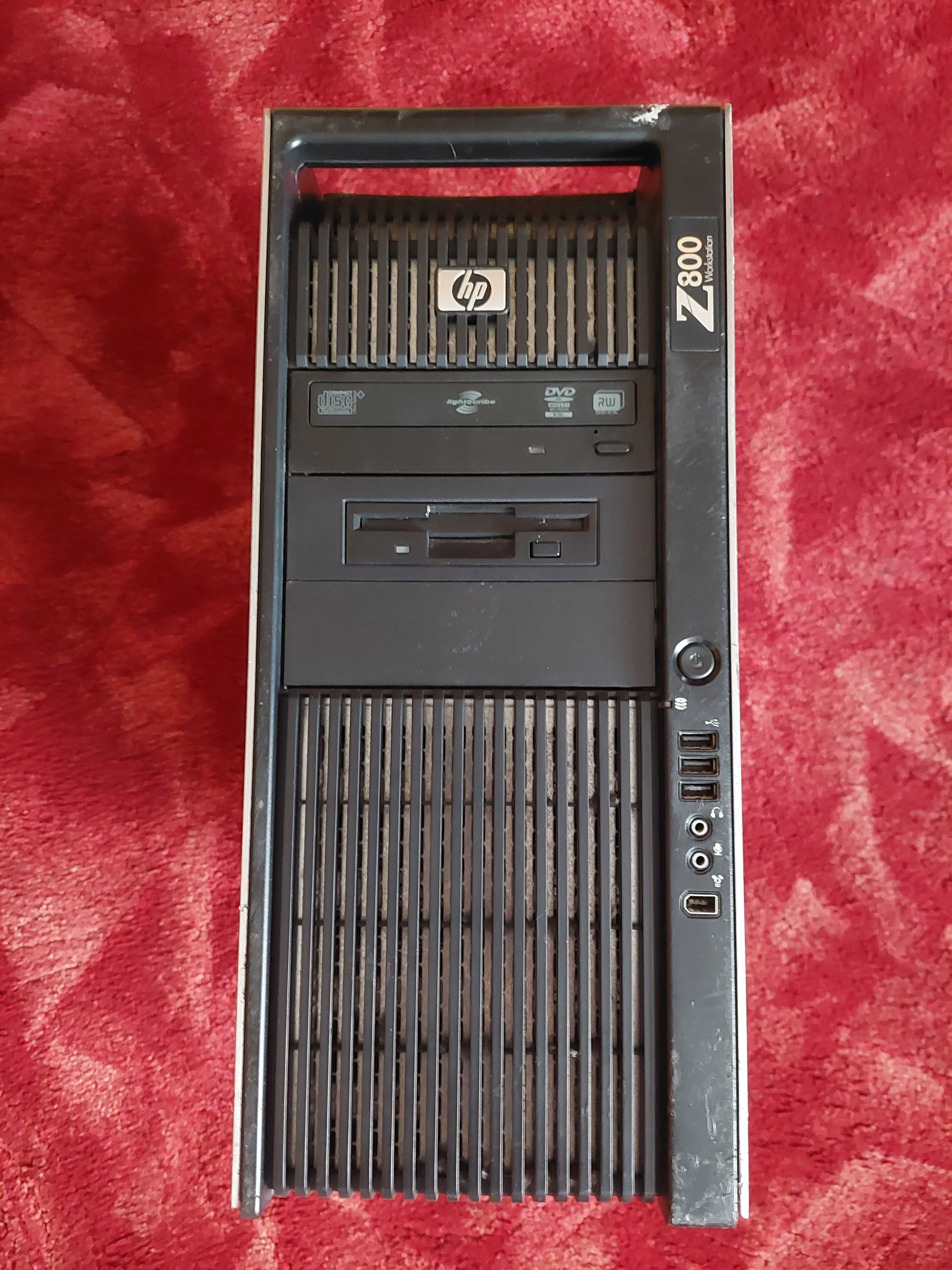 HP Z800 - работна станция, 2 х cpu 24GB memory
