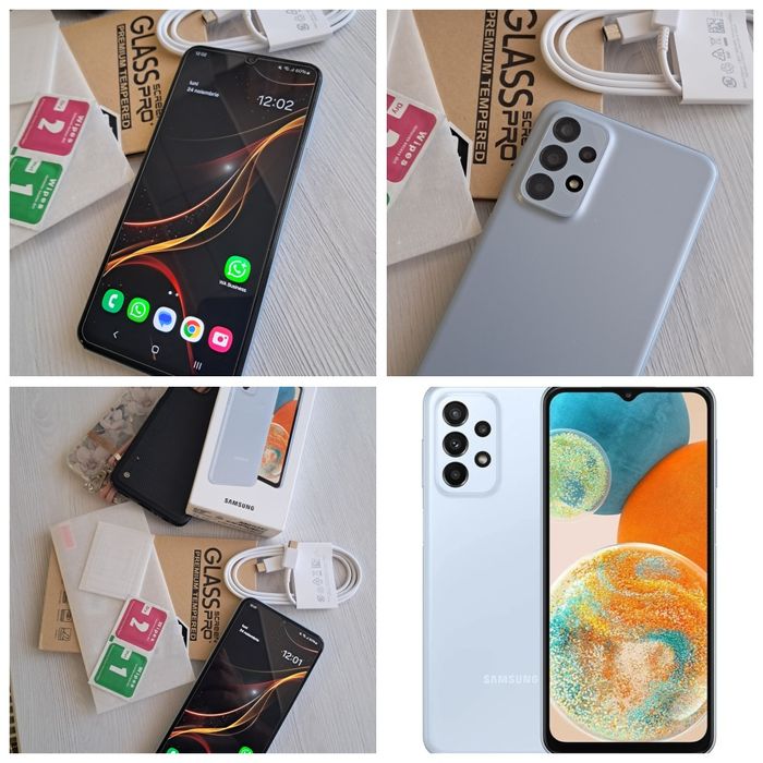 Telefon mobil Samsung Galaxy A23 5G, 4GB RAM, 64GB, Light Blue