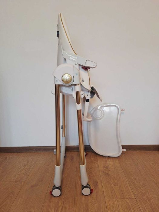 Стол за хранене-Шезлонг Peg Perego-Prima Pappa Follow Me, Gold, 3 in 1