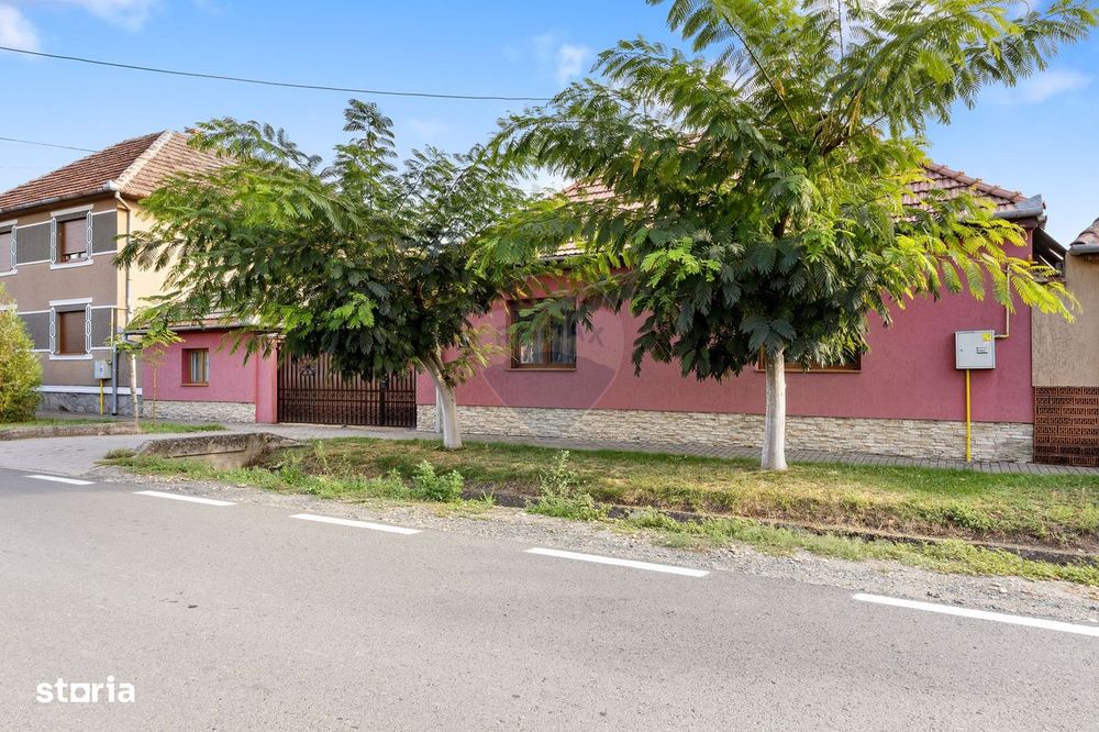 Casă de vânzare în Pecica – teren generos, utilată și mobilată complet