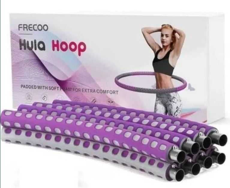 Hula Hoop cerc fitness miez stabil din oțel inoxidabil spumă premium