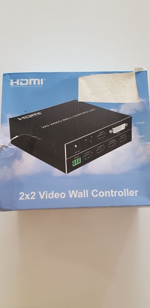 2x2 HDMI Video Wall Controller с 4K вход, 1080P изход, IR Remote8