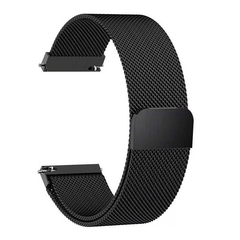 Метална магнитна верижка каишка Samsung Huawei Xiaomi Garmin Amazfit