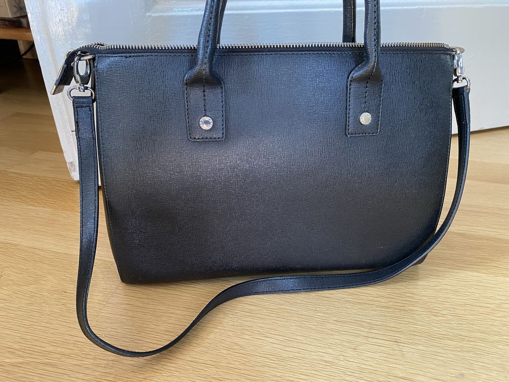 Черна чанта Furla