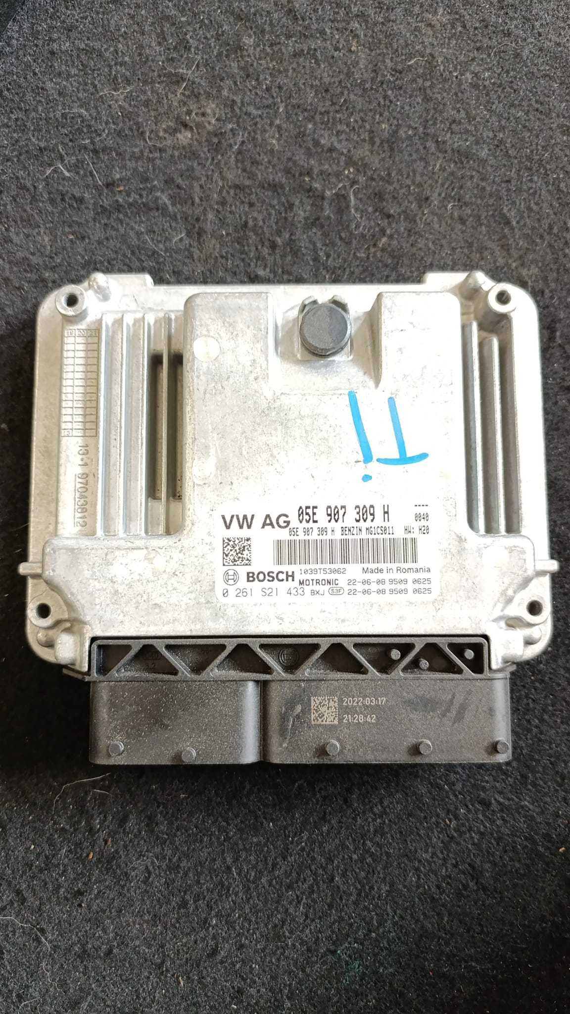 Calculator ECU motor VW Tiguan T-Roc Golf 8 05E 907 309 H