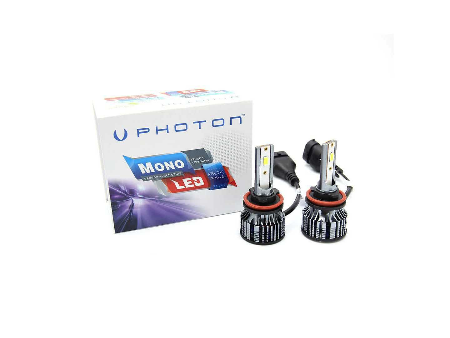 Крушки Mono H8-H11-H16  12V Led