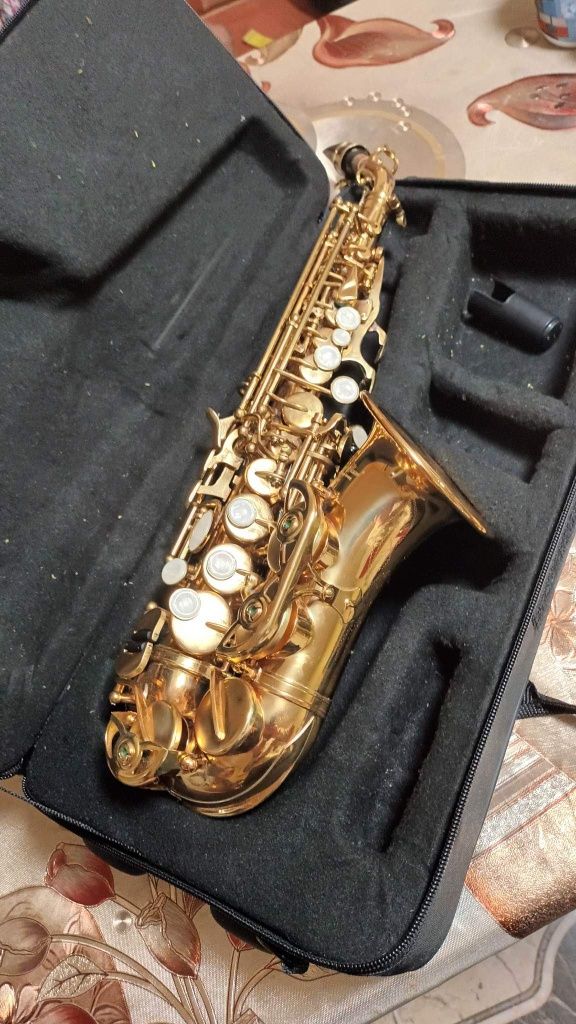 Vind saxofon  de copi mai multe detalii la nr de telefon preț 1500