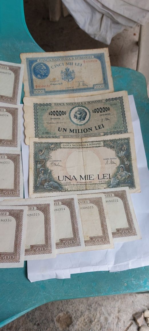 Bancnote 1941 serii consecutive