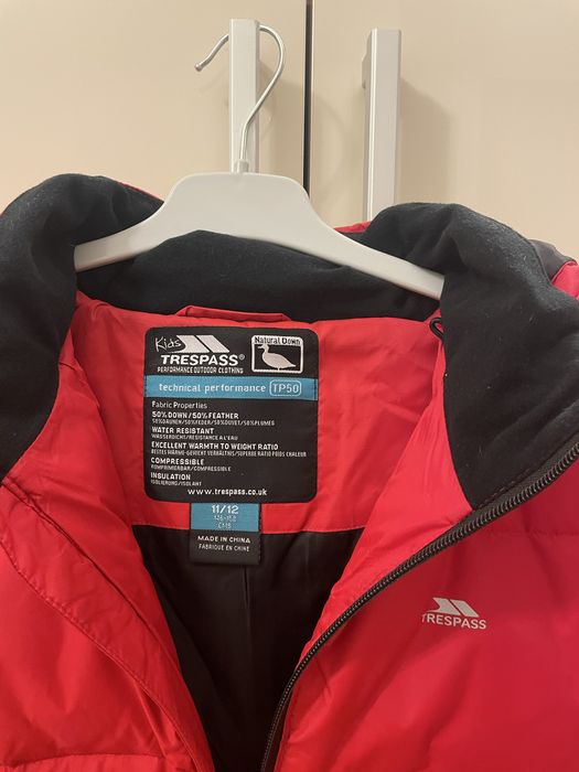 Geaca cu puf pt copii 11-12 ani