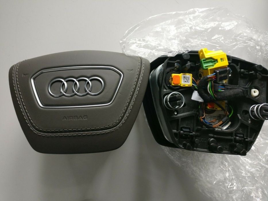 Airbag volan Audi A6 A7 C8 4K / A8 D5 4N0 2017- Piele Maro Piele