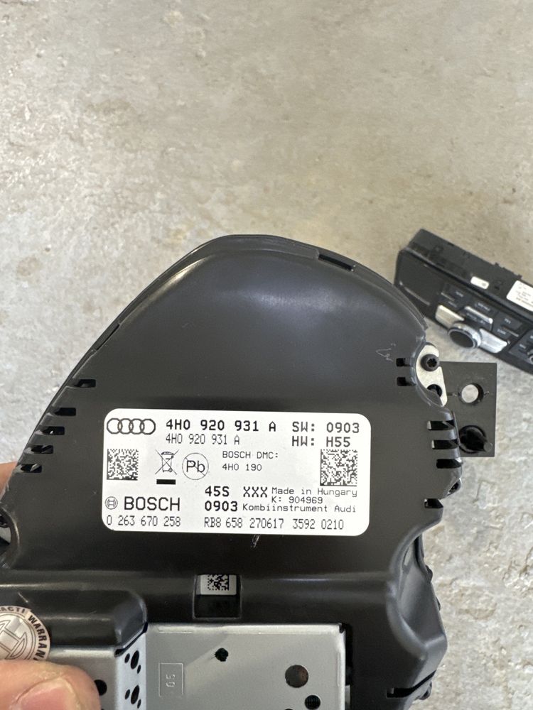 Ceas/Ceasuri Bord Audi A8 D4 Europa cod 4H0920931A