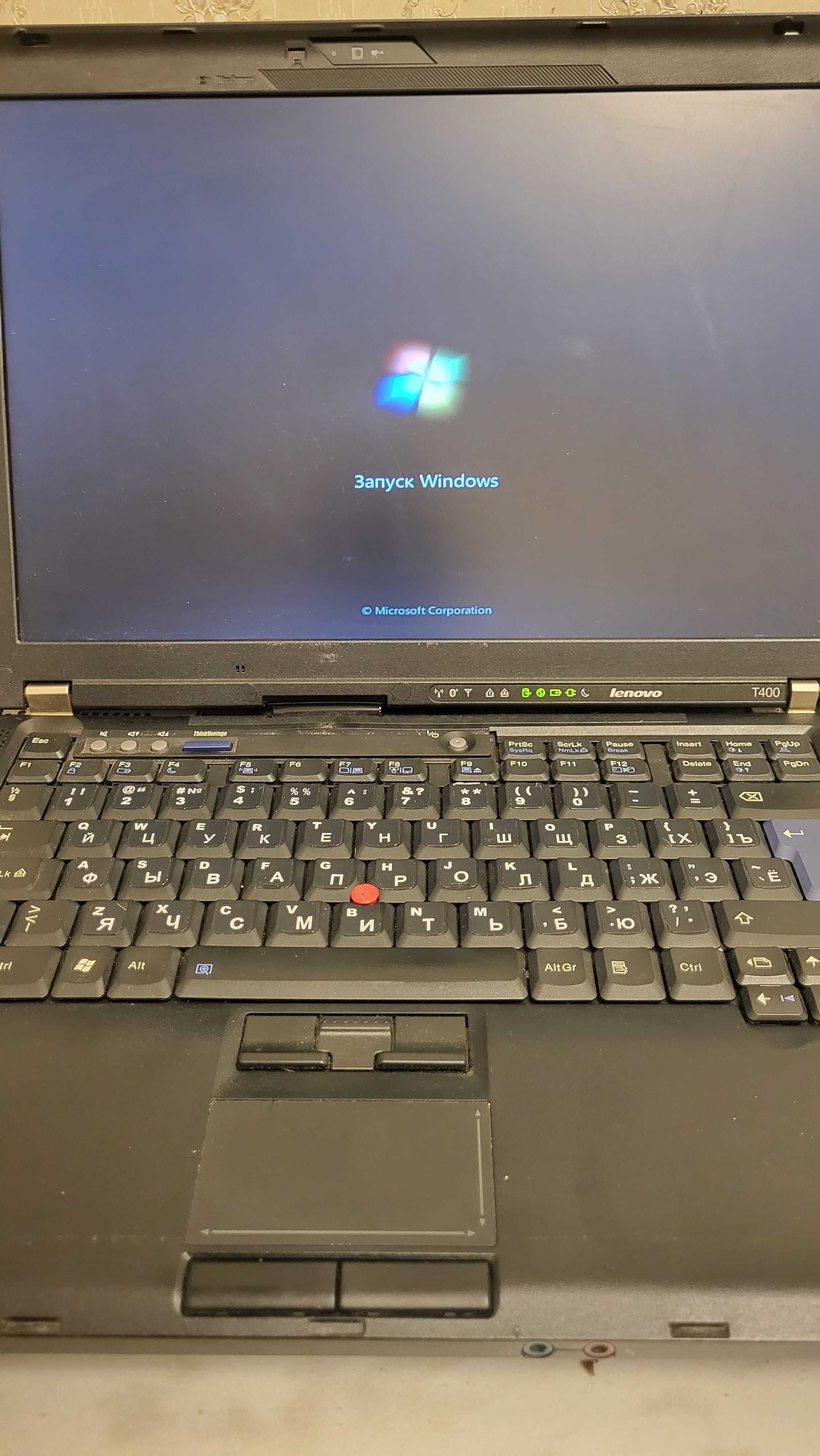 Ноутбук lenovo T400