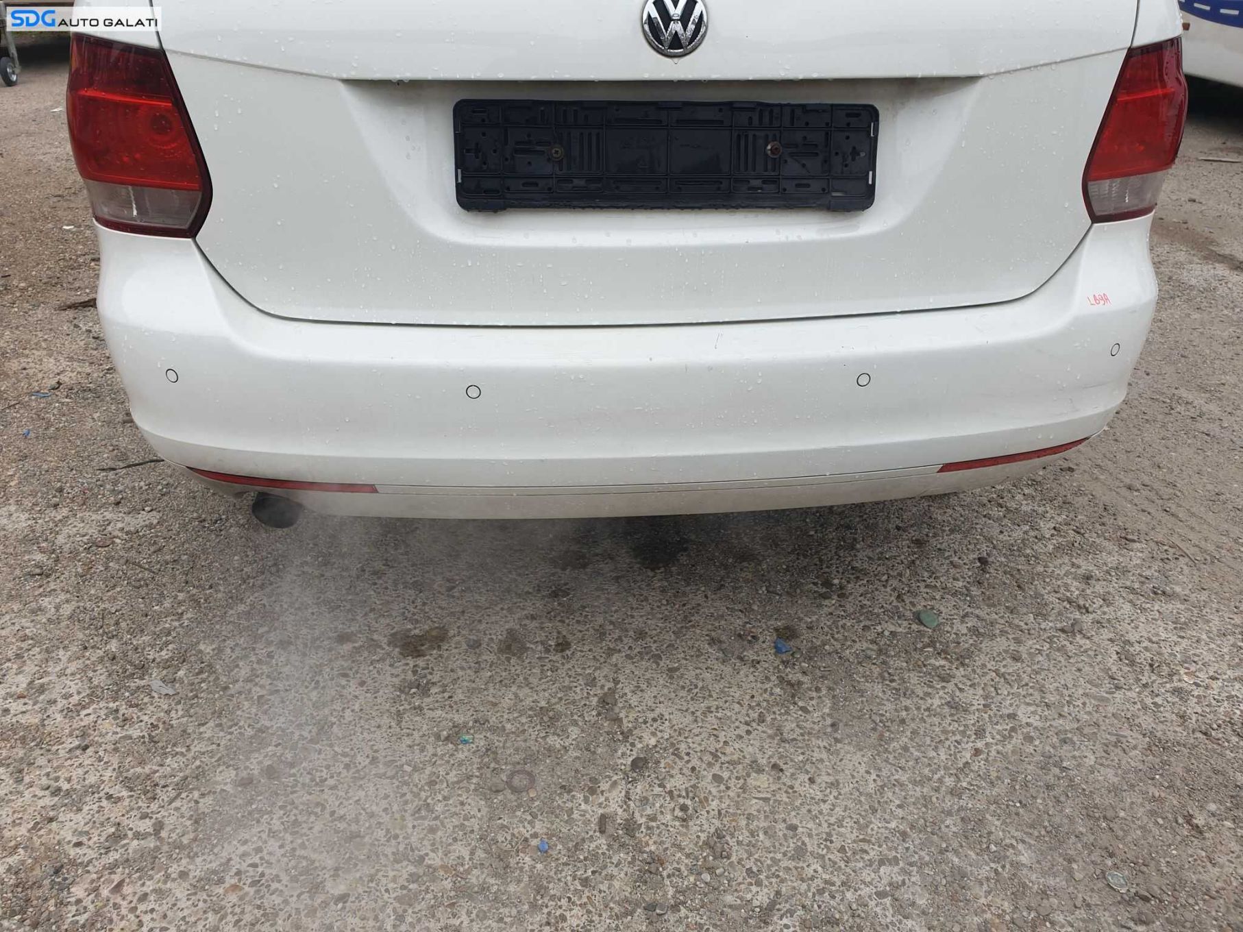 Bara Spoiler Spate cu Locas Senzori Parcare Volkswagen Golf 6 Break Combi 2008 - 2013 Culoare LB9A [B4016]