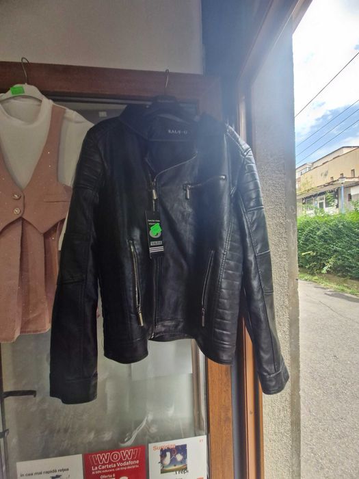 Geaca de piele barbat