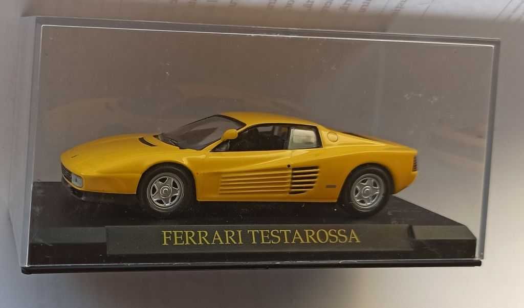 Macheta Ferrari Testarossa 1987 galben - IXO/Altaya 1/43