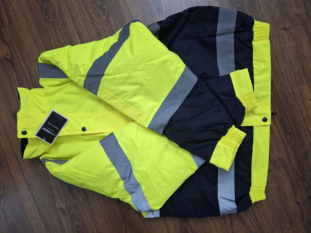 Geaca reflectorizanta high viz super touch