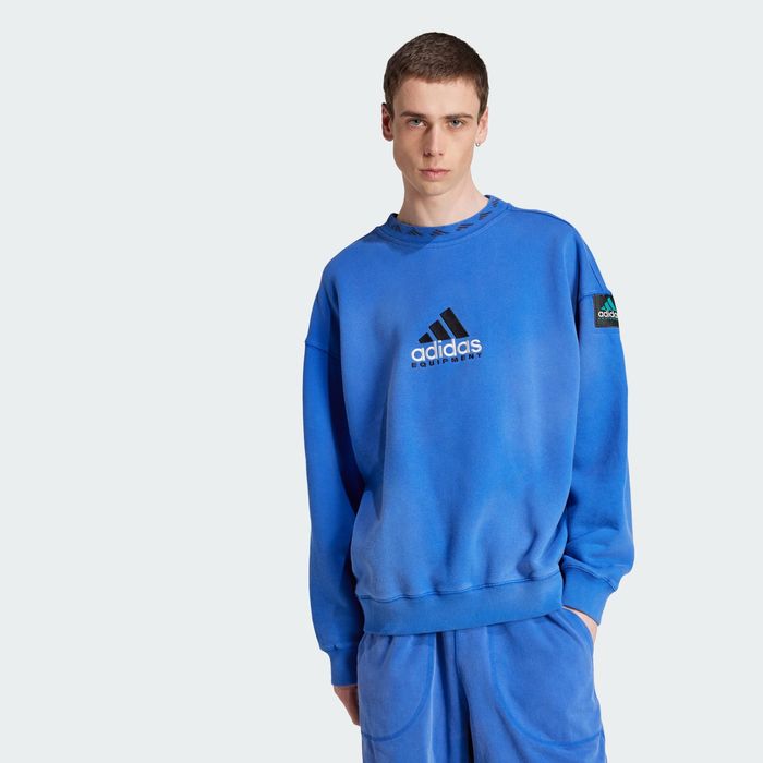 Bluza Adidas EQT Wash Crewneck Sweatshirt Noua Originala (S; M; L)