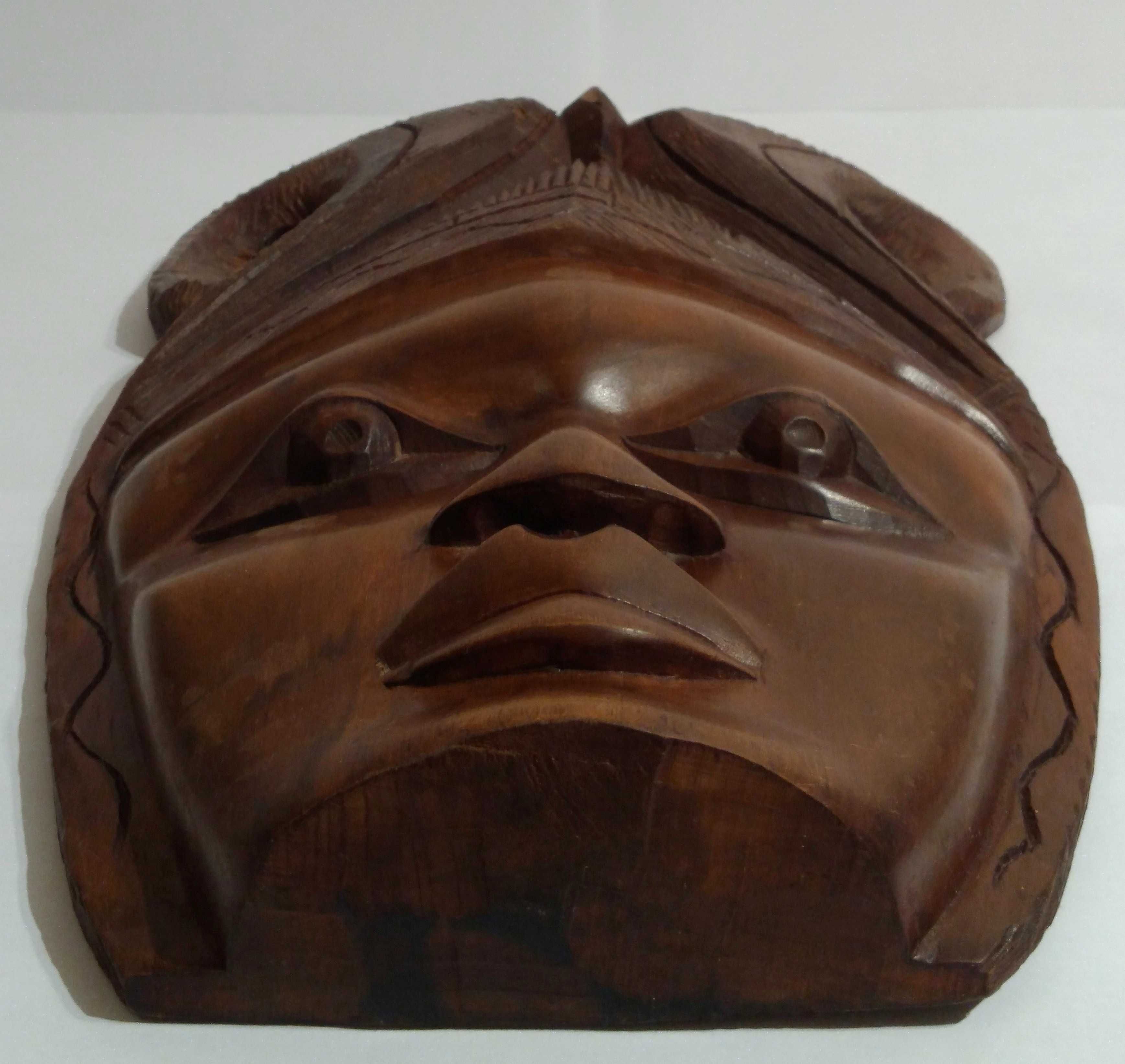 Masca tribala africana | veche sculptura in lemn exotic