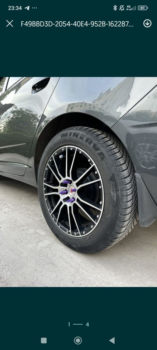 Coboltga R17/215/55 diska balon vossen