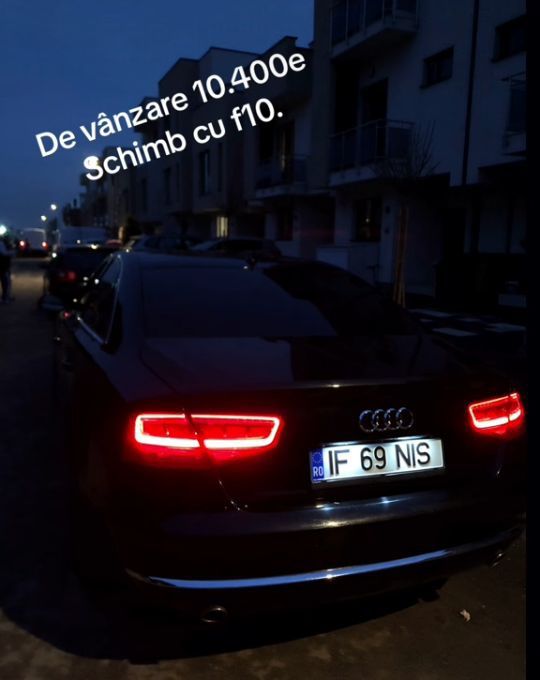 Audi A8 tdi quattro. 250 cp