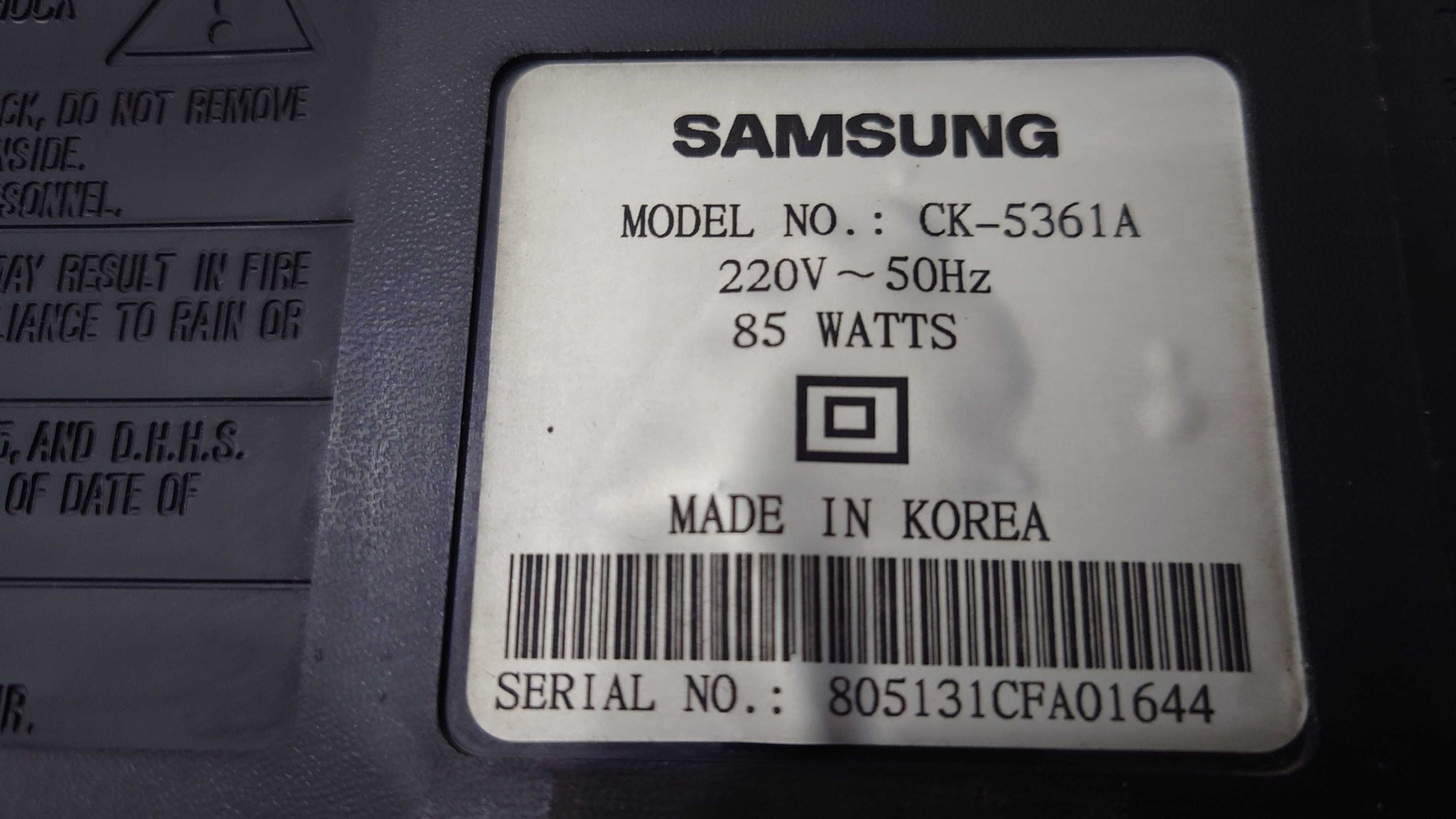 Телевизор чисто корейской сборки Samsung  model: CK-5361A