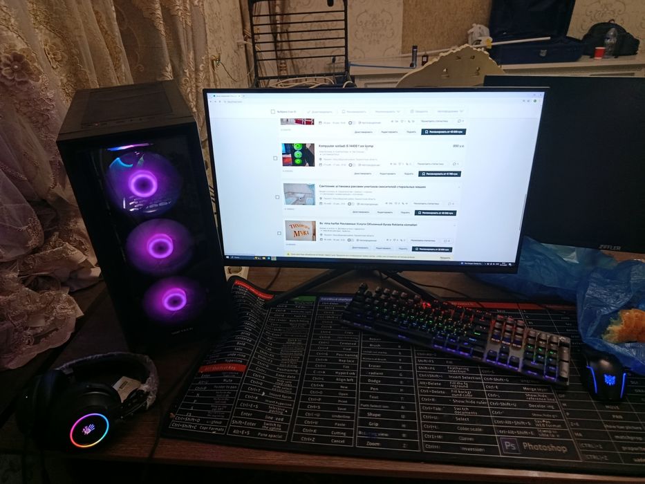 Kompyuter sotiladi i5 14400 f zor komp