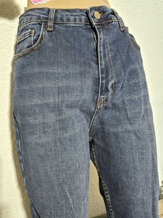 Blugi dama croiala clasica talie inalta