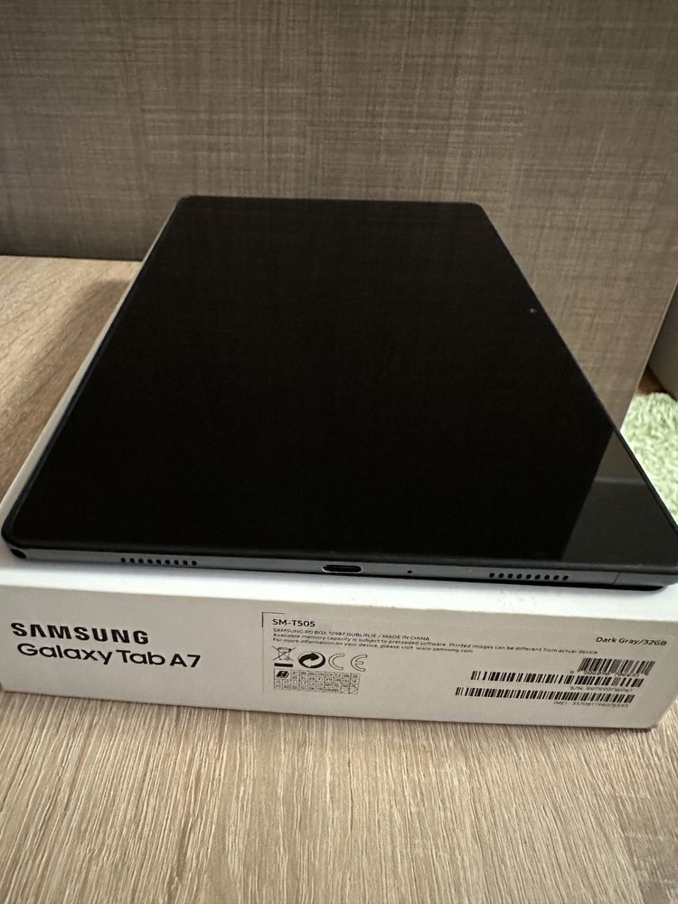 Samsung Galaxy Tab A7 /Dark Gray/32GB model SM-T505